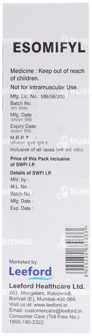 Esomifyl 40 Mg Injection 10 Ml